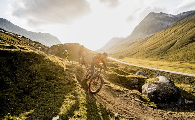 Mountain bike Albula Trail (Photo: Graubünden Tourism)