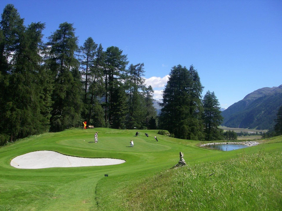 Golfplatz St. Moritz Kulm