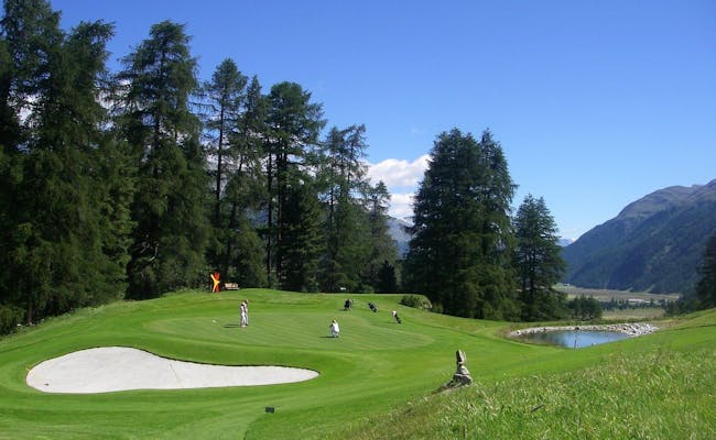  Terrain de golf de St. Moritz Kulm (photo : Graubünden Ferien)