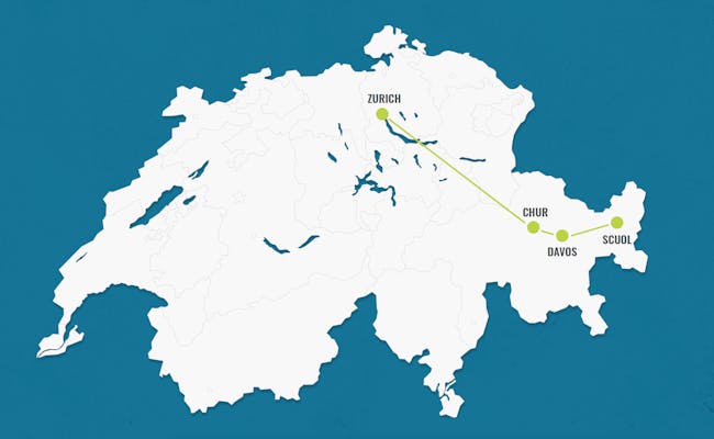 Itinerario 9: Zurigo - Coira - Davos - Scuol