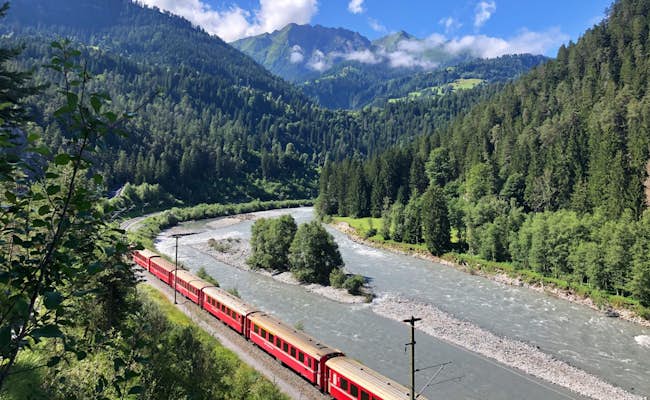 Rhaetian Railway Rhine Gorge (Photo: Seraina Zellweger)