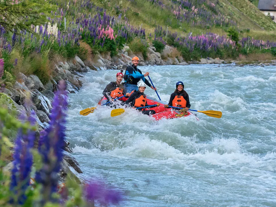 Familien Rafting Engadin