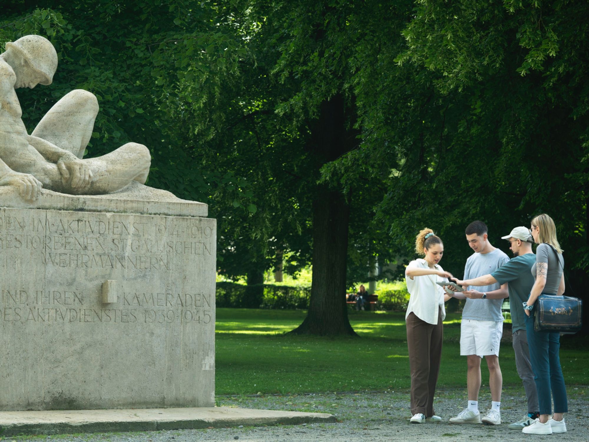 Δραστηριότητες διαφυγής στο Σεντ Γκάλεν: απολαύστε περιπέτειες στο πάρκο με ομάδες και παιδιά.