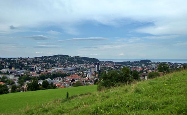 View of St. Gallen with Lake Constance (Photo: Seraina Zellweger)