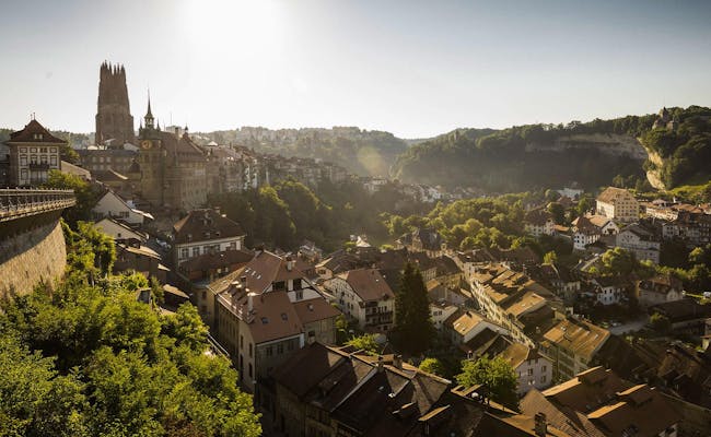 Aussicht über Fribourg (Foto: Fribroug Tourismus)
