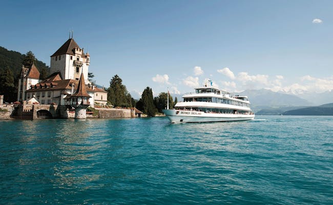 La croisière sur le lac de Thoune est incluse dans le Swiss Travel Pass (photo : Swiss Travel System)