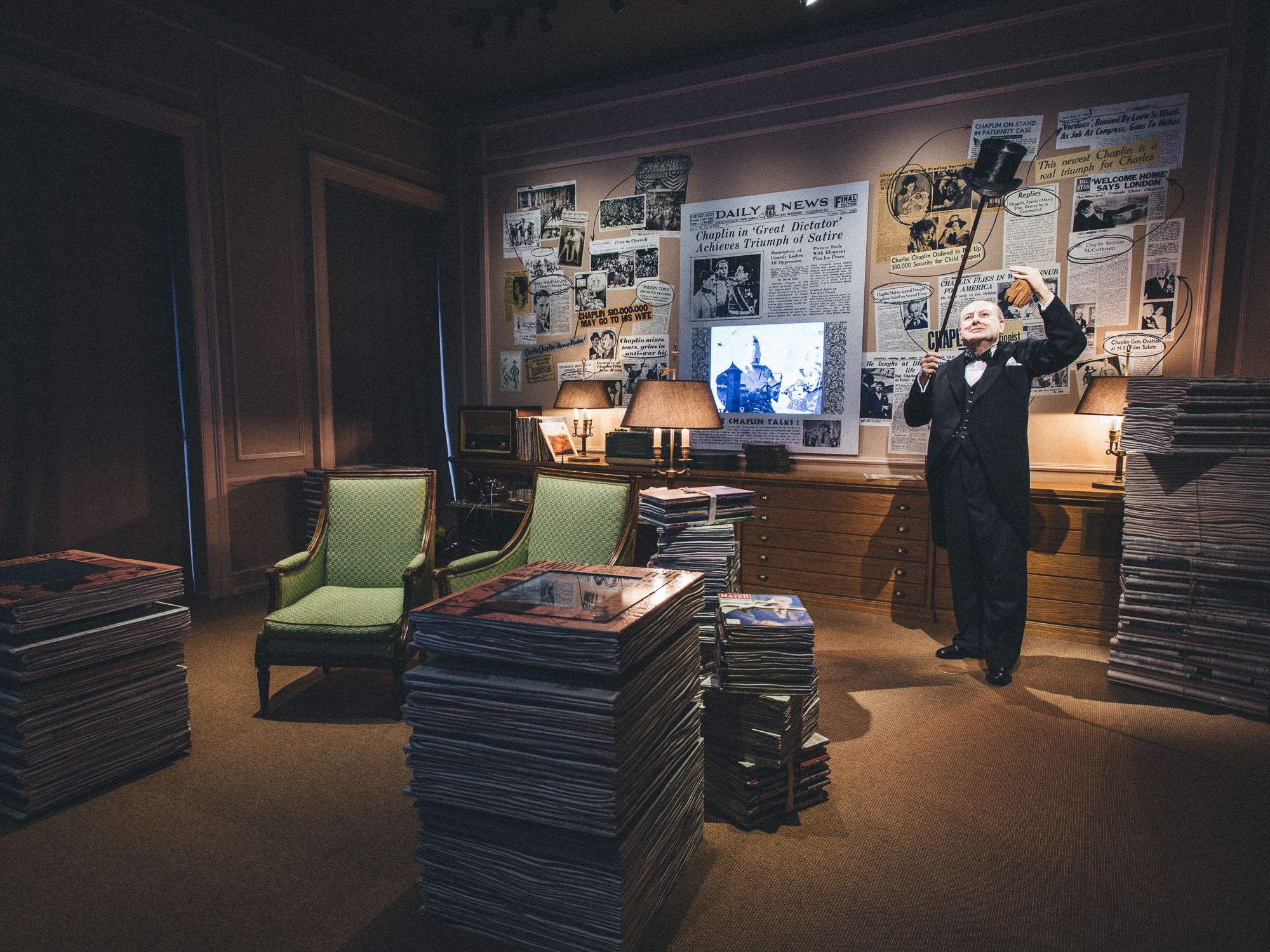 Świat Chaplina: Doświadcz unikalnego muzeum z historycznymi eksponatami w Lozannie.