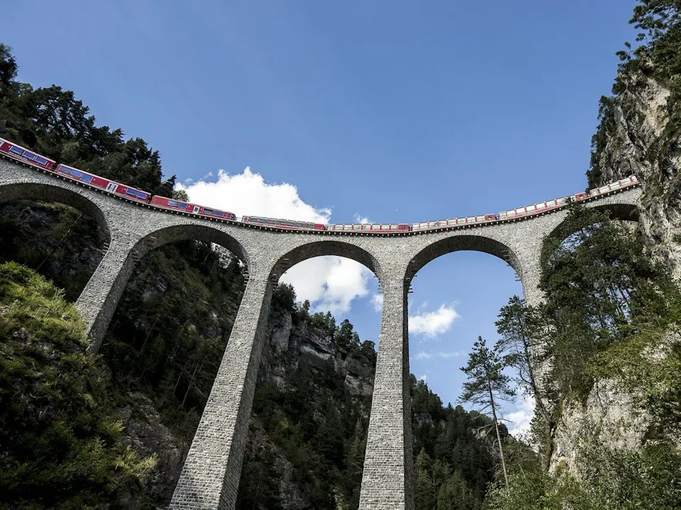 Landwasser Viadukt Bernina Express