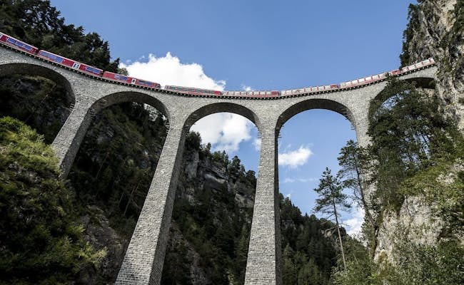 Landwasser Viadukt Bernina Express