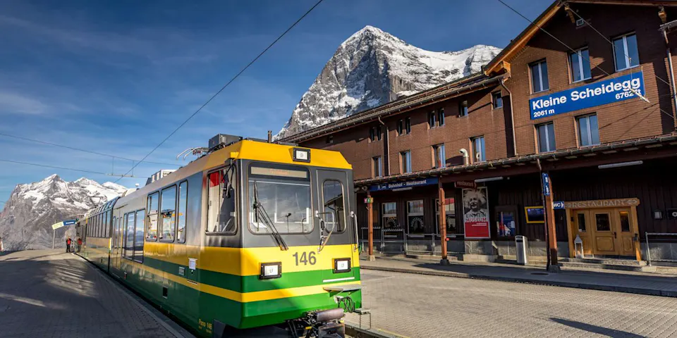Jungfraujoch Bahnhof Kleine Scheidegg