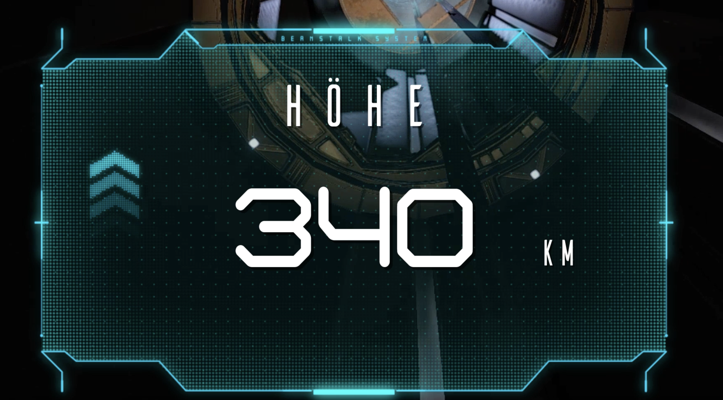 Wysokość: wizualizacja na 340 km w zaawansowanej technologii z futurystycznym designem