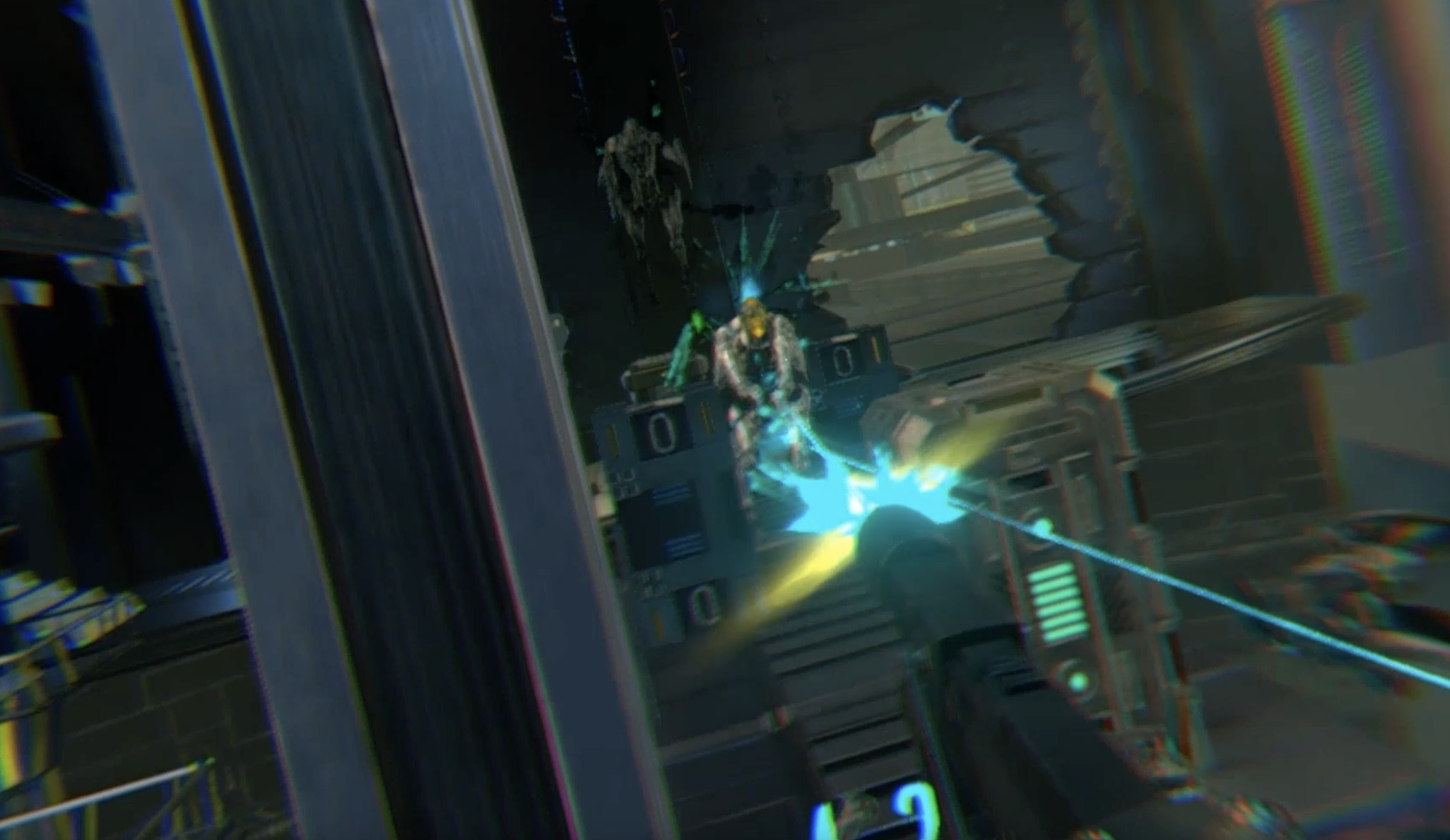 Amber Sky 2088: ekscytująca cyfrowa przygoda w futurystycznym środowisku z żywymi kolorami.