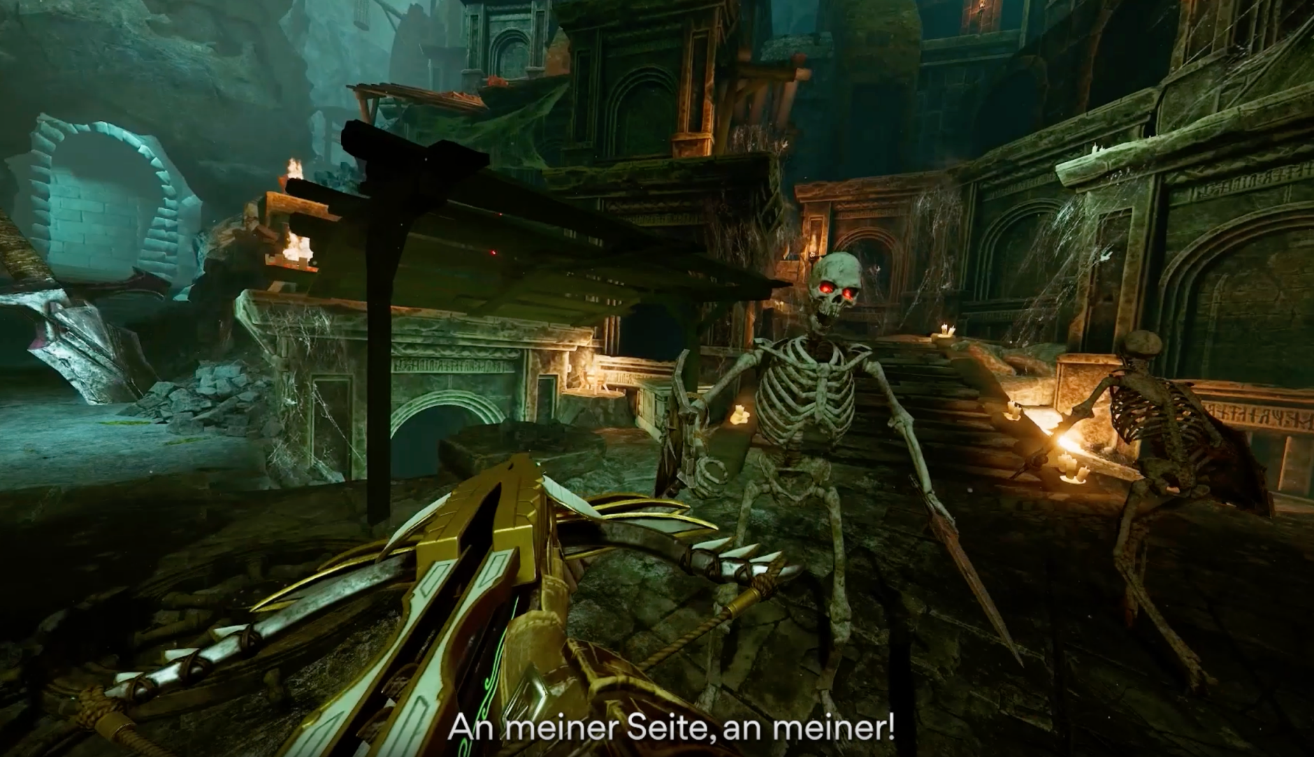 Dragonfire: Aventuras con manos esqueléticas en un entorno místico que une naturaleza y espíritu de equipo.