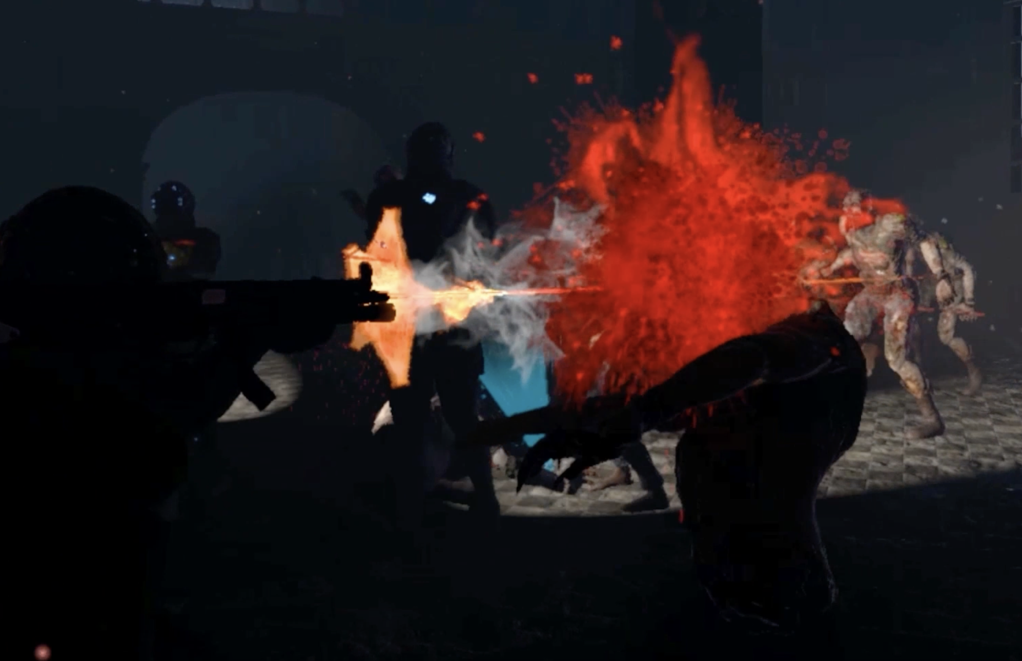 Deadwood Mansion: ฉากต่อสู้ที่น่าตื่นเต้นพร้อมเอฟเฟกต์พิเศษและบรรยากาศที่น่าขนลุก.