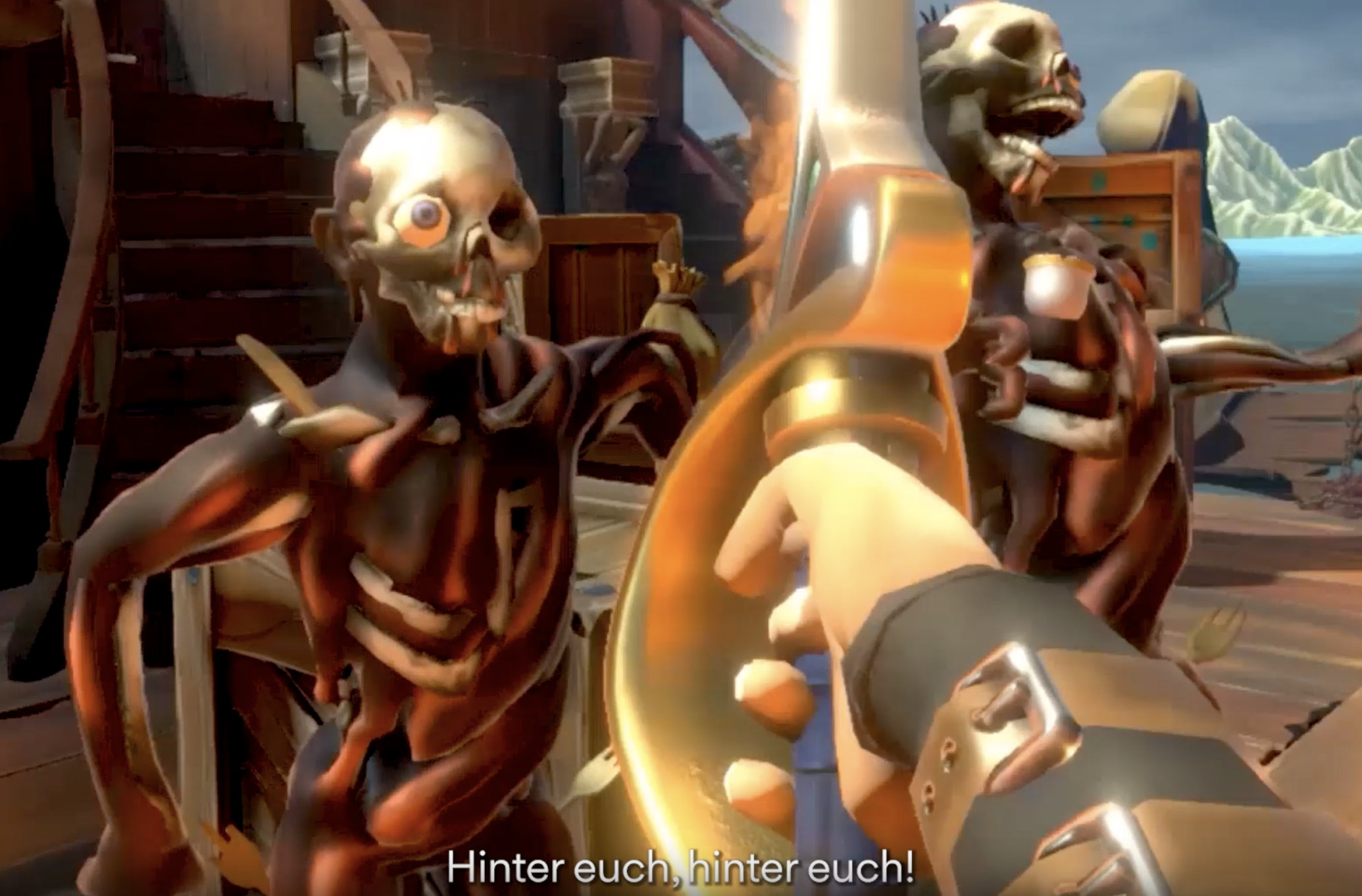 Curse of Davy Jones: Spooky Skelette im Abenteuer-Spiel, actionreiche Seeschlacht und unheimliche Atmosphäre.