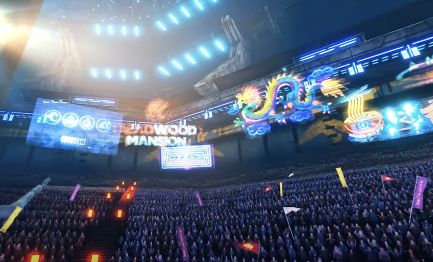 UFL: Liga Pertarungan Tanpa Batas di stadion olahraga spektakuler dengan penonton yang antusias