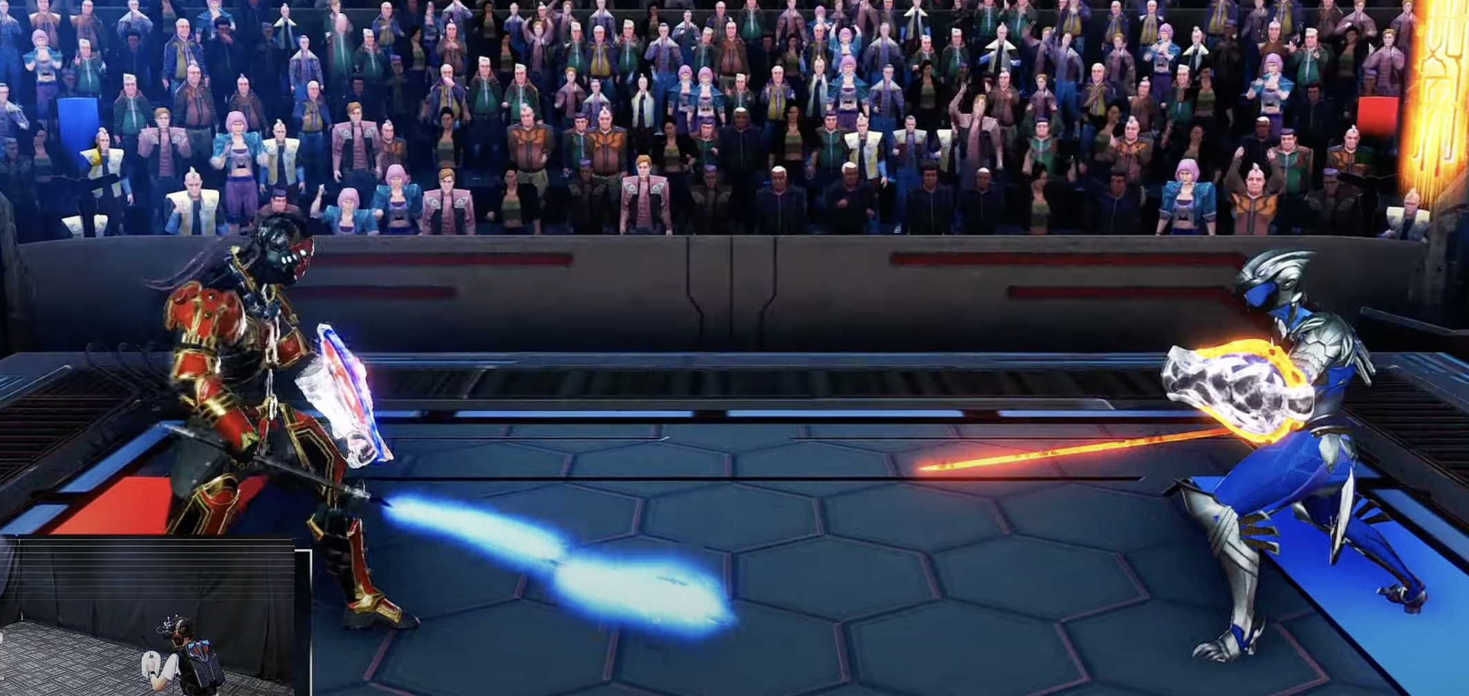 UFL: pertarungan seru di Liga Pertarungan Unbound dengan penonton yang antusias.