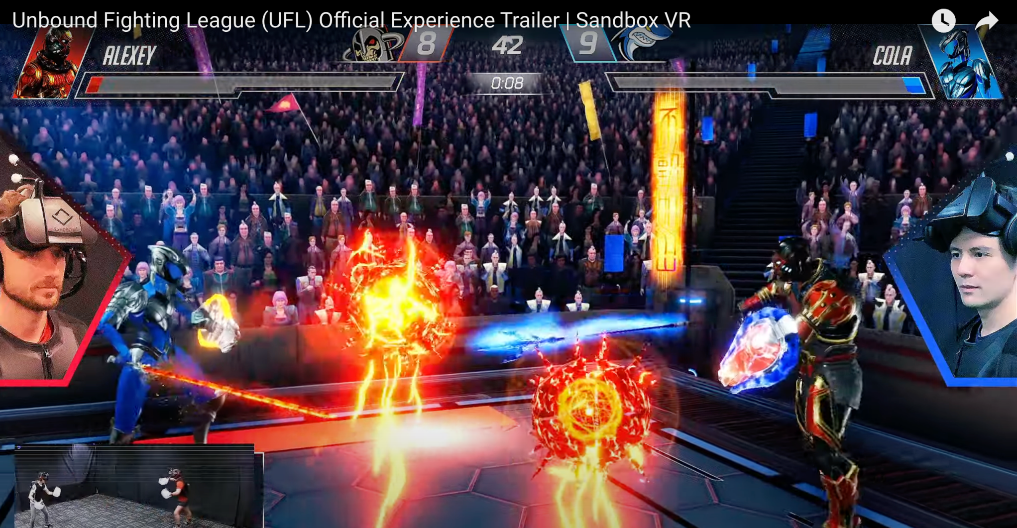 UFL: Arena pertarungan VR yang seru dengan pertarungan intens dan karakter futuristik.