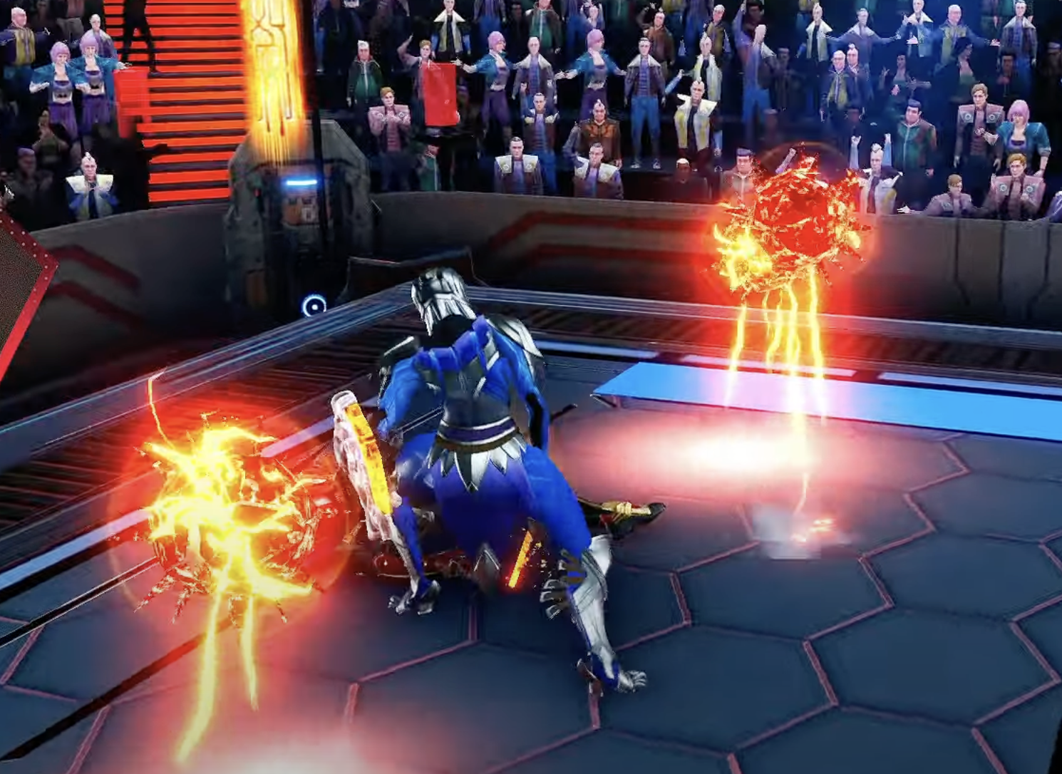 UFL: acara penuh aksi dari Liga Pertarungan Tidak Terikat dengan pertarungan seru di sebuah arena.