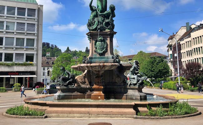 Broder fountain in St. Gallen