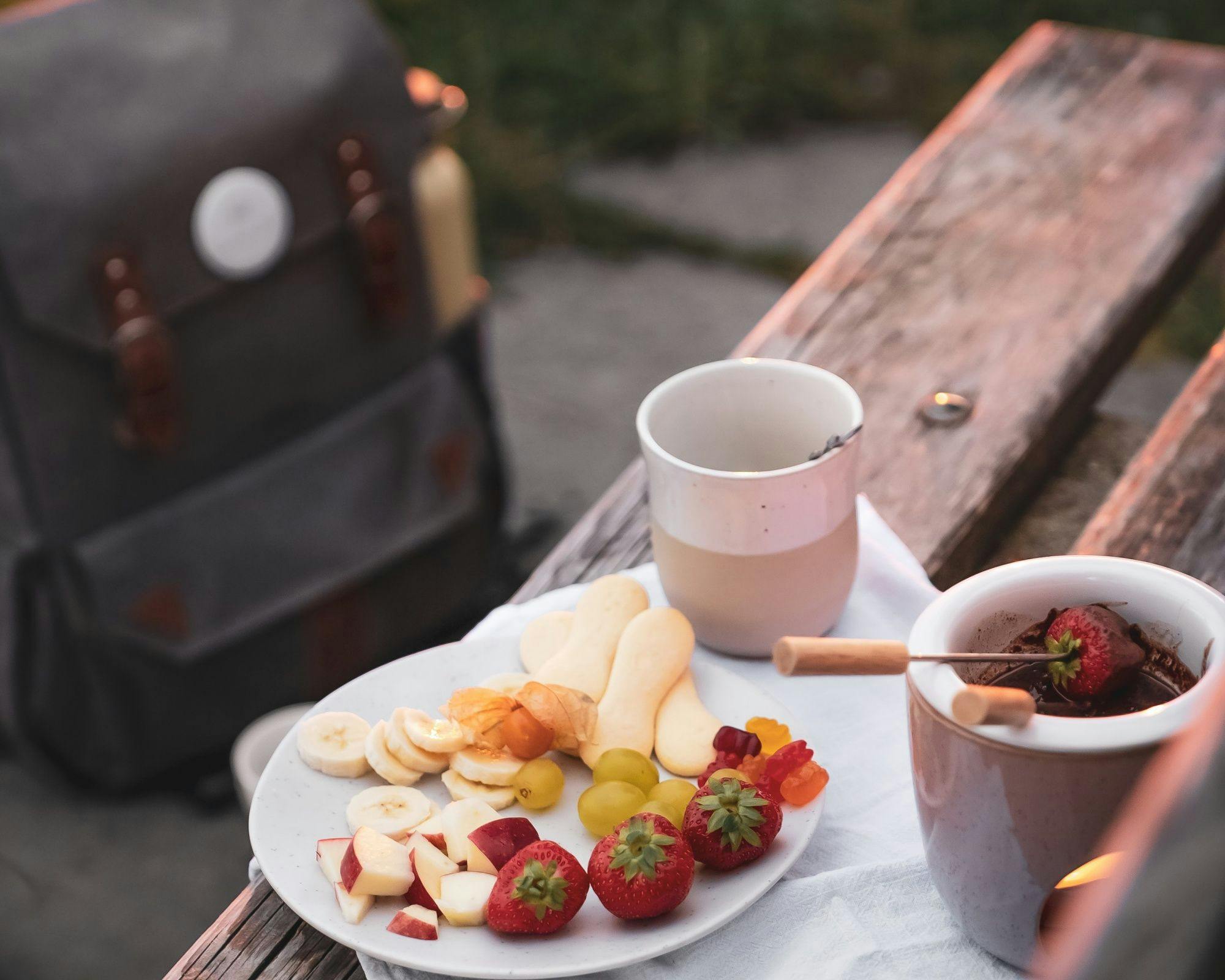 Fondue de chocolate na Rigi