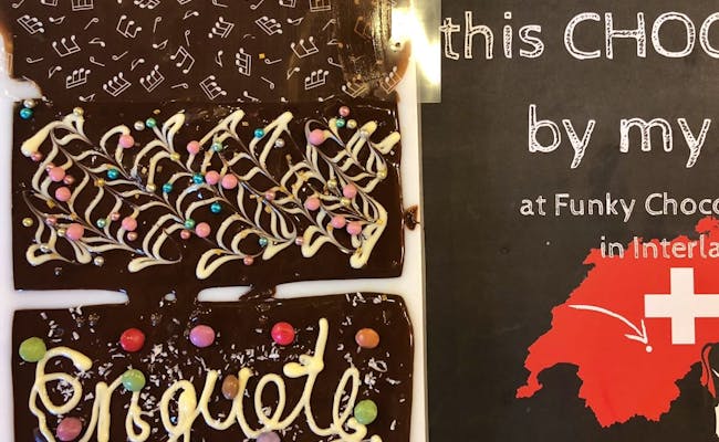 Funky Chocolate Club: ช็อกโกแลตทำเองพร้อมตกแต่ง
