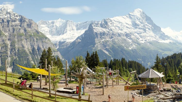 Grindelwald Alpenspielplatz Bort (photo : Jungfraubahnen)
