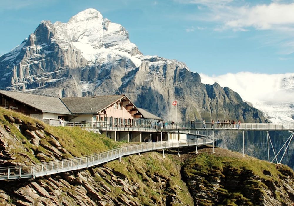 Grindelwald First Cliff Walk (Photo: Jungfrau Railways)