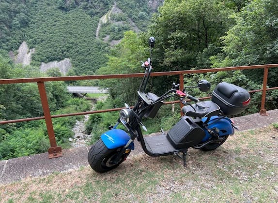 Тичиноквад: расслабленная езда на электровелосипеде в Мисоксе, окружённом природой и горами в Швейцарии.