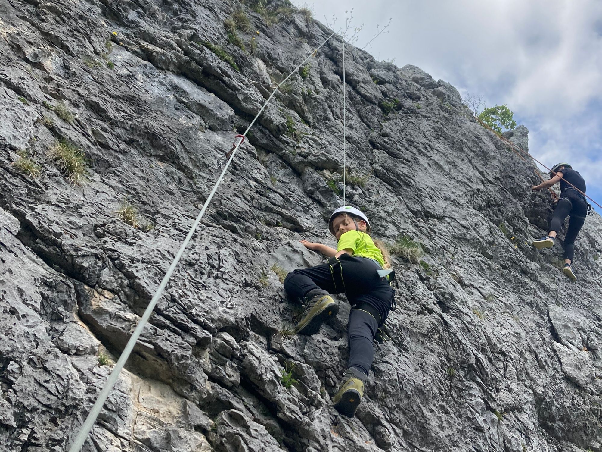 تسلق العائلات: استمتع بتجربة تسلق مثيرة للأطفال في الطبيعة مع الأصدقاء.
