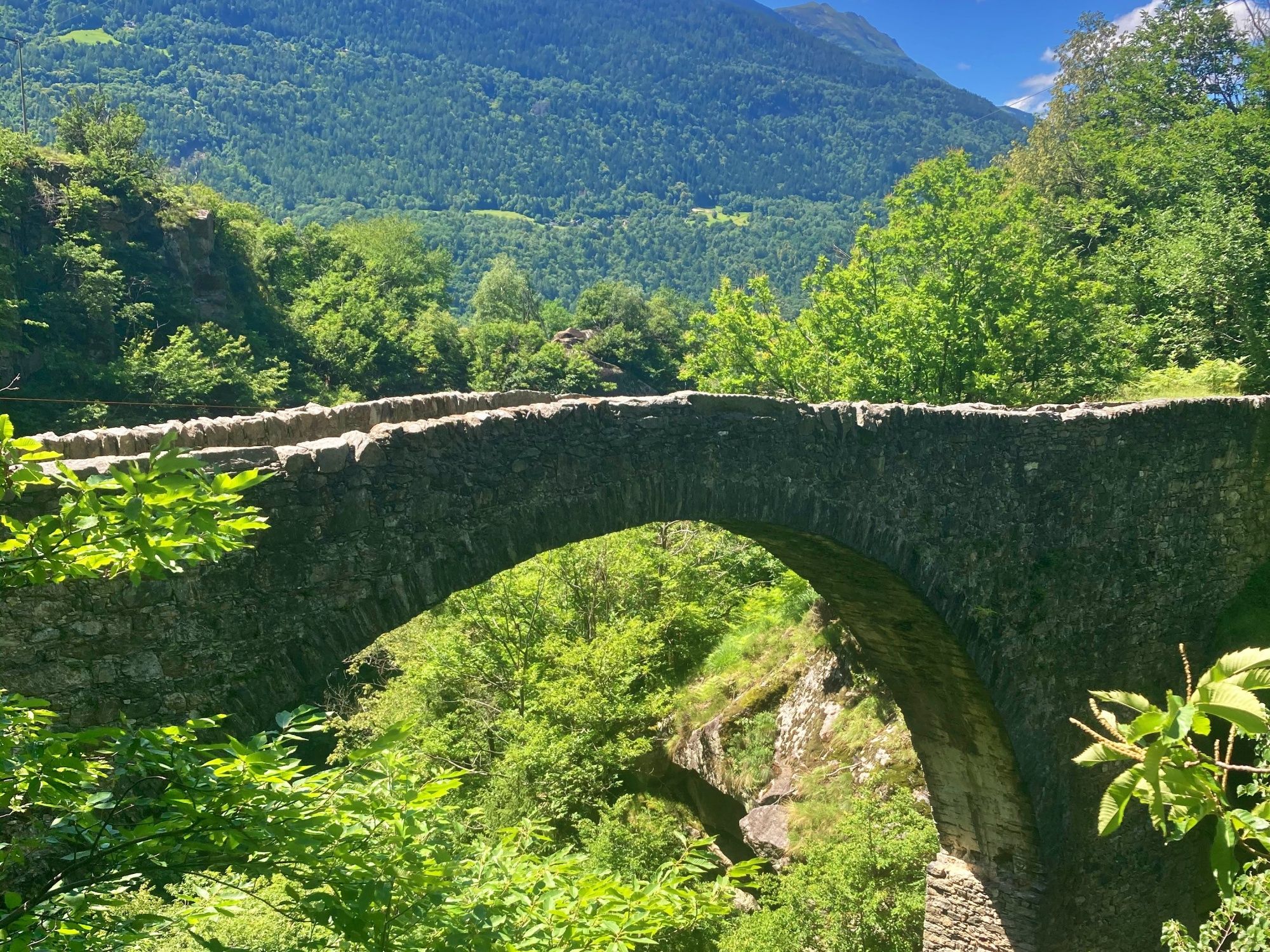 Canyoning en Malvaglia: Experimenta la fascinante naturaleza en las montañas en verano.
