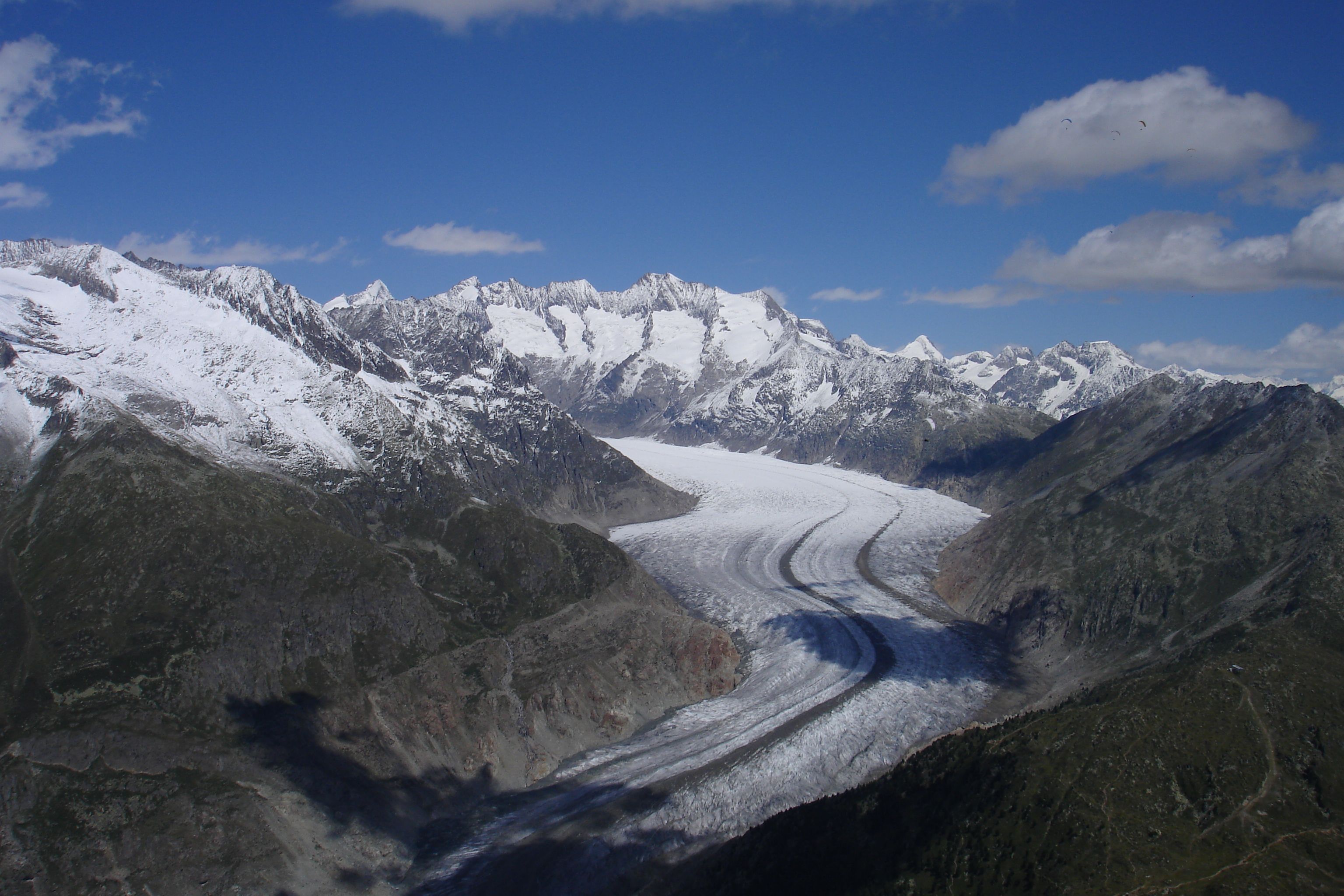 インターラーケンの氷河の風景, アクティビティ, 美しい山の世界。