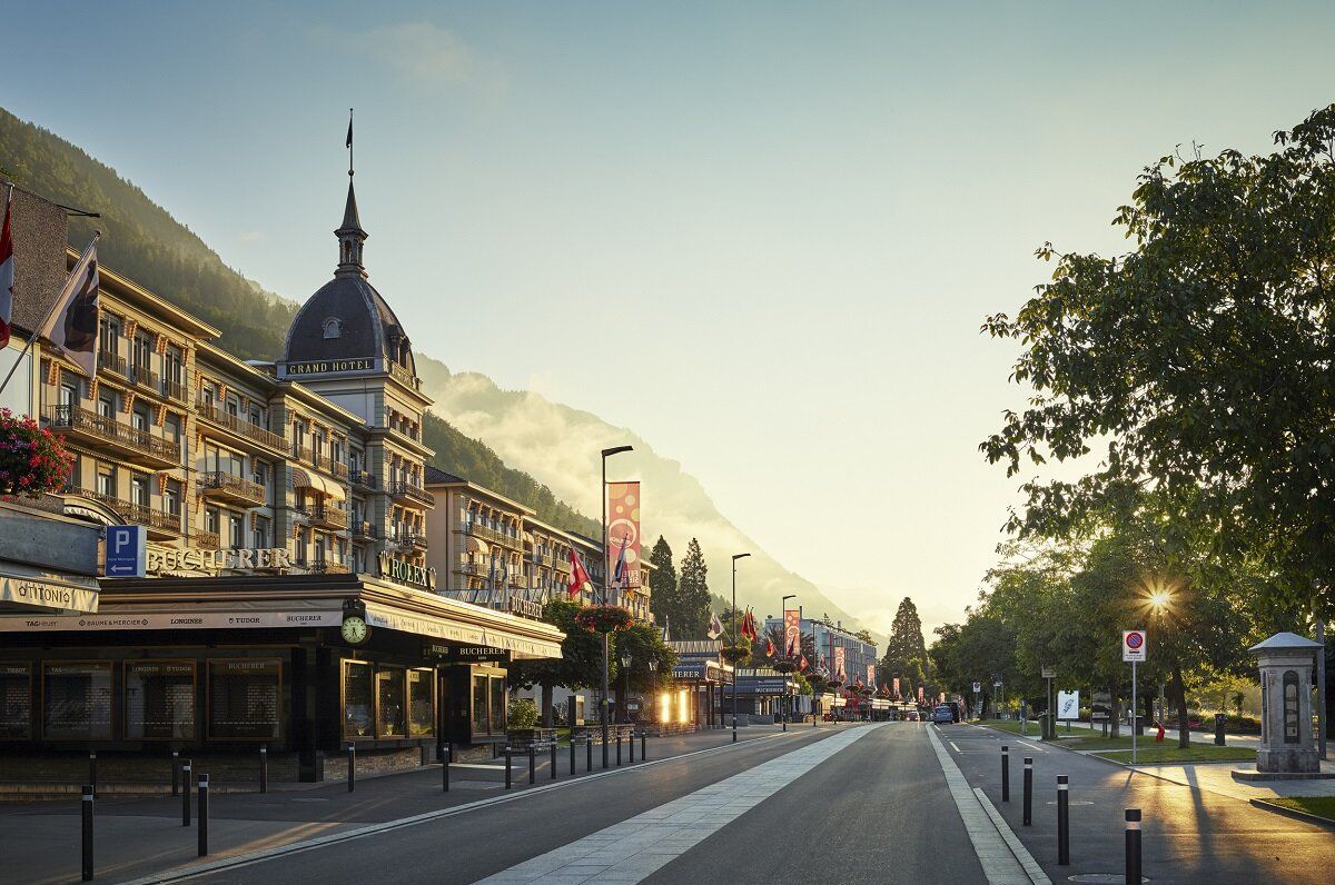 Tour Grindelwald a partir de Zurique, vista de rua, de manhã