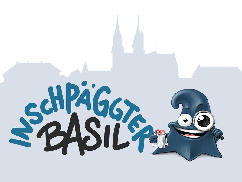 Inschpäggter Basil Maskottchen toont de Basler cultuur met humor en charme.