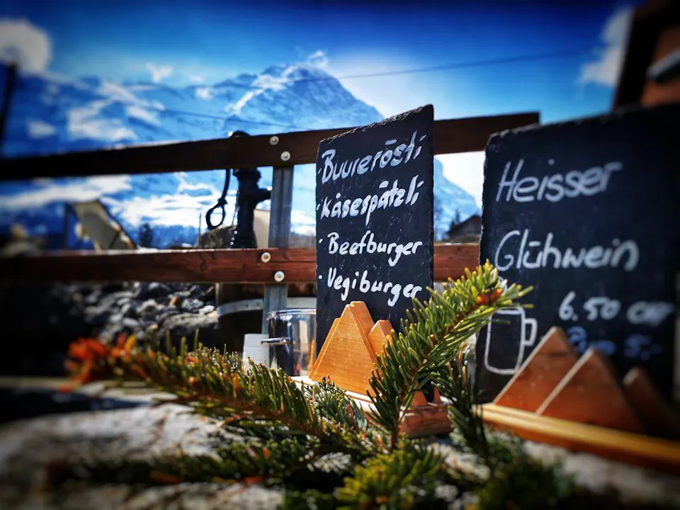 Grindelwald Jägerstübli Terrasse