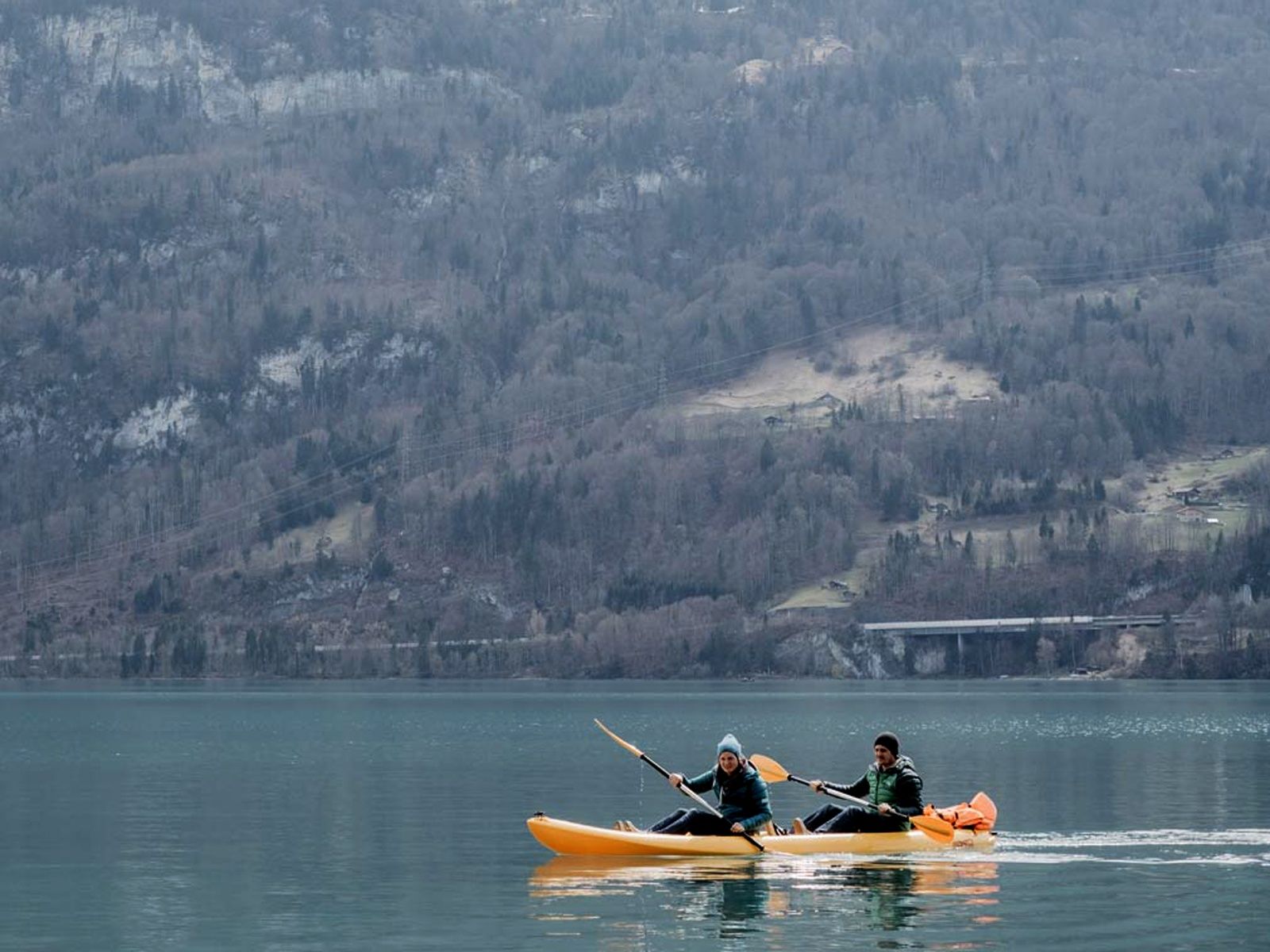 เช่าคาแยกที่ทะเลสาบบริเอนเซอร์พร้อมวิวภูเขา