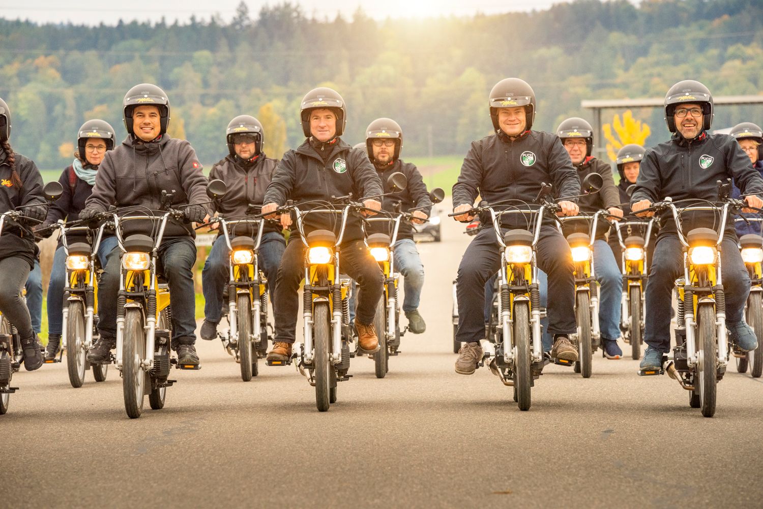 Klettgau: Grup dengan Töfflis di musim panas, untuk petualangan dan kelezatan di alam terbuka.