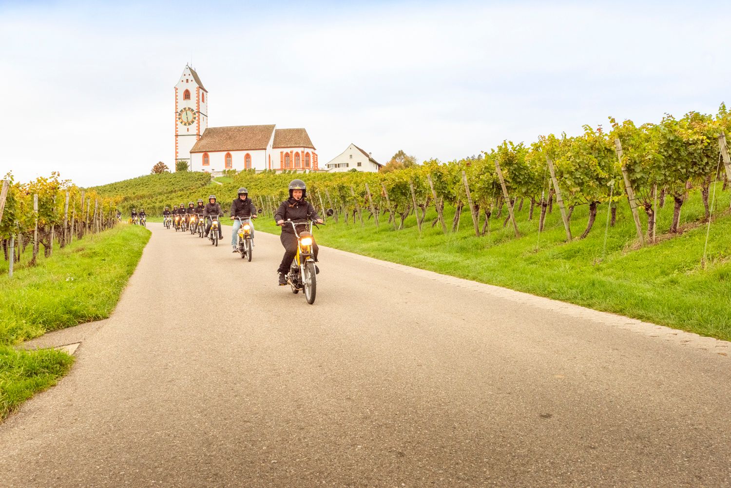 Töffli Klettgau: nikmati perjalanan melalui kebun anggur dan rasakan pesona wilayahnya.
