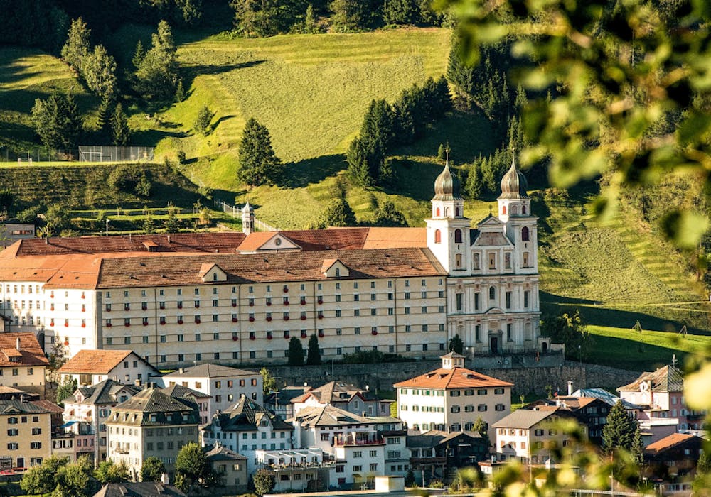 Kloster Disentis (Foto: Schweiz Mobil Mattias Nutt)