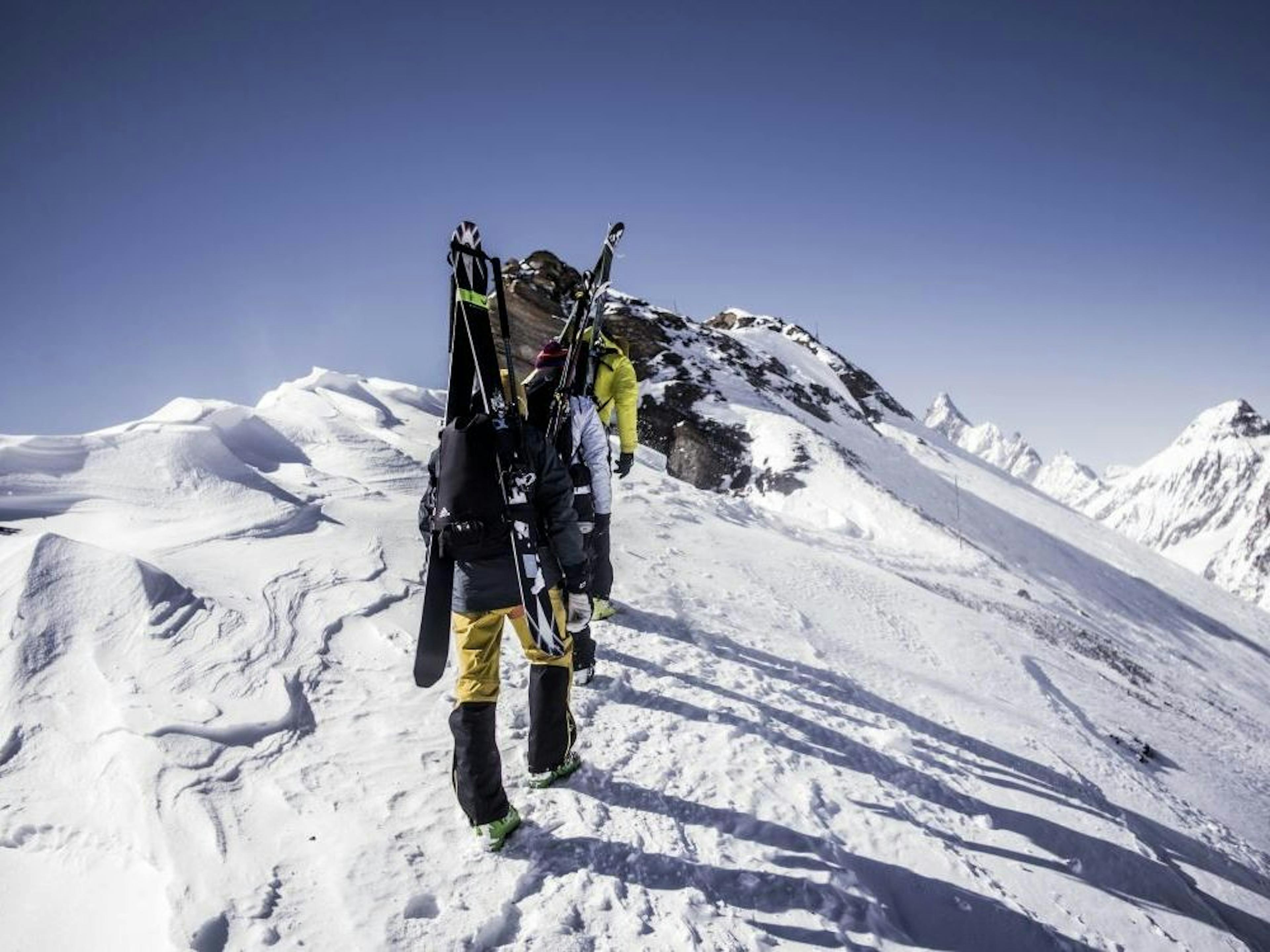 Snowboard Tour Bergführer Zermatt privat