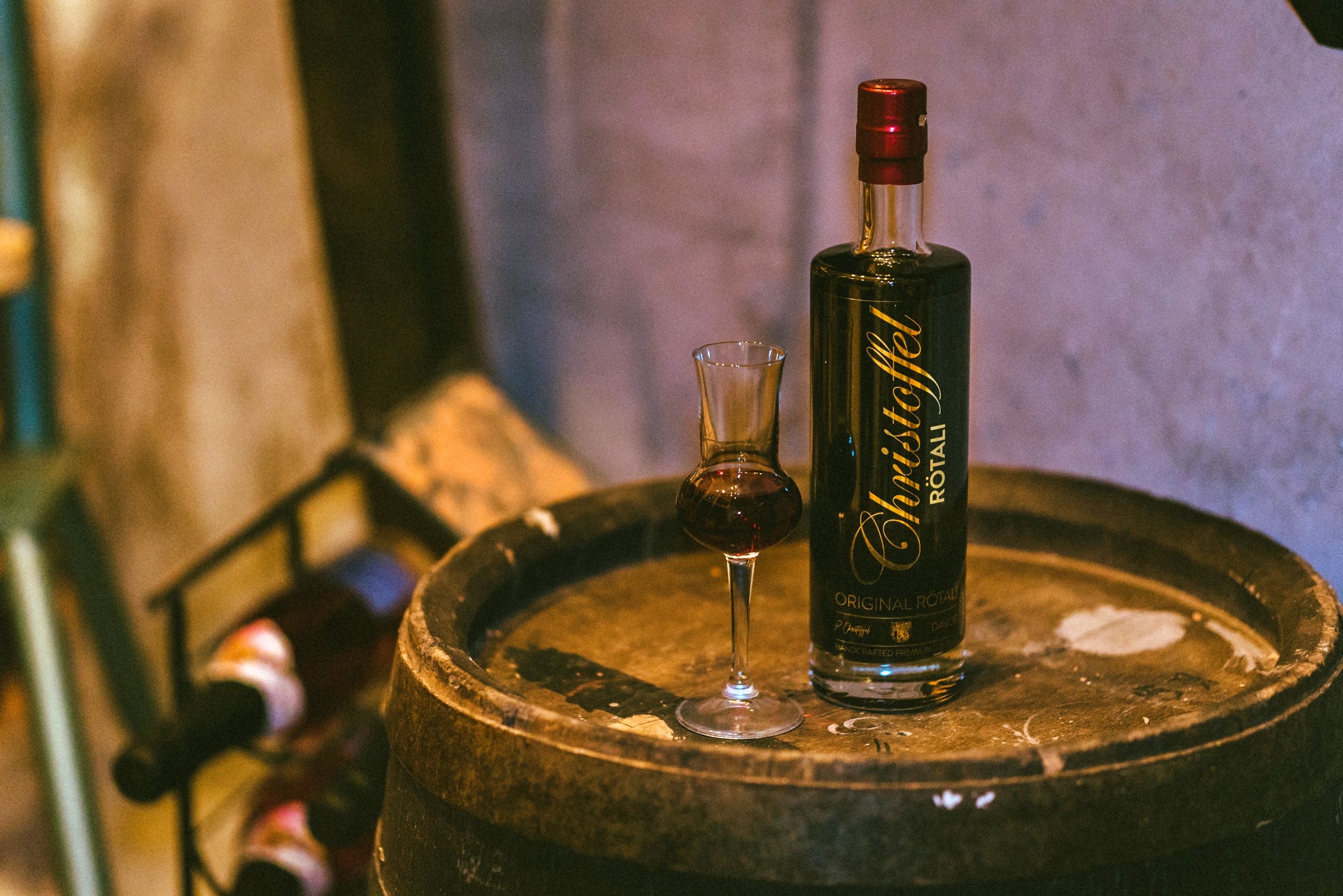 Edelbrand dal Röteli Davos in una botte di quercia