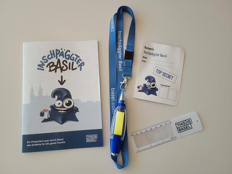 Inschpäggter Basil: Beleef de leuke stadswandeling door Basel met spannende materialen voor het hele gezin.