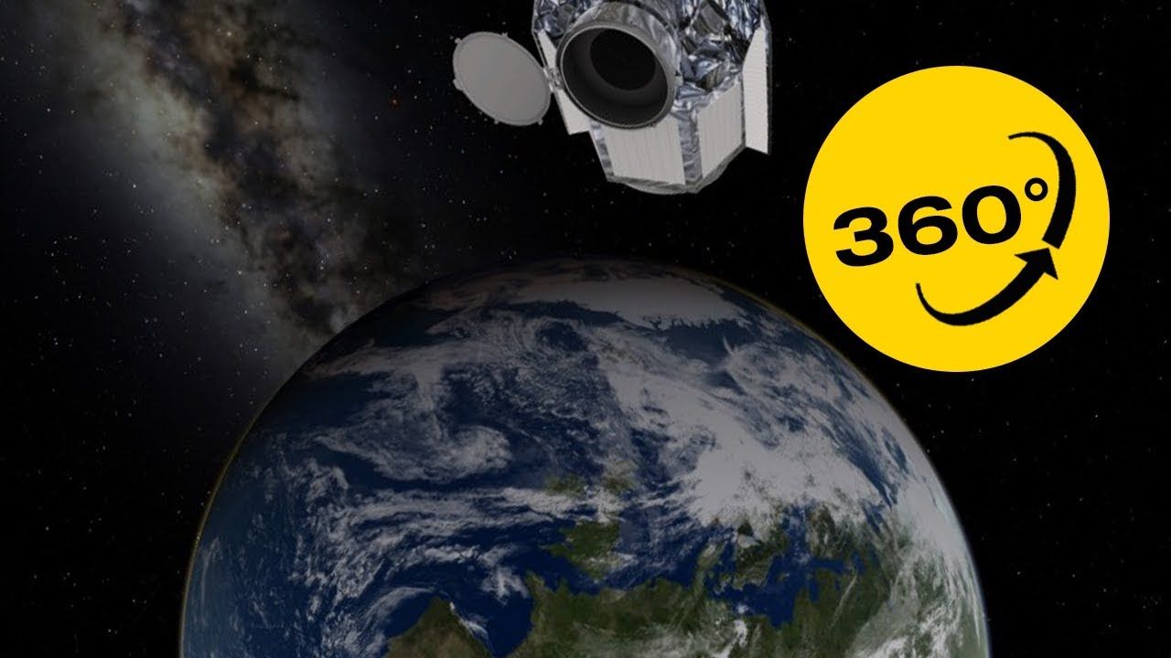360° planetárium s výhledem na Zemi.