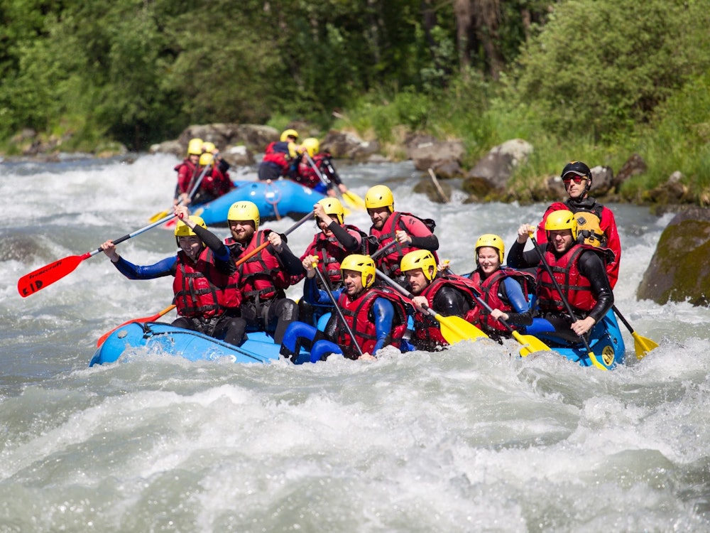 White water rafting Lütschine Interlaken