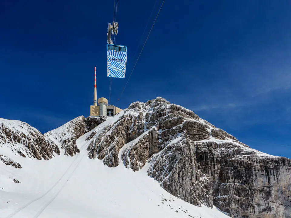 Säntis Bahn Gipfel