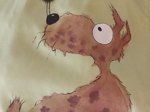 बिल्ली के पॉइंट्स वाली थैली पर, रचनात्मक डिज़ाइन