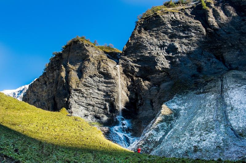 Tour dello stambecco in Heidiland con cascata e rocce