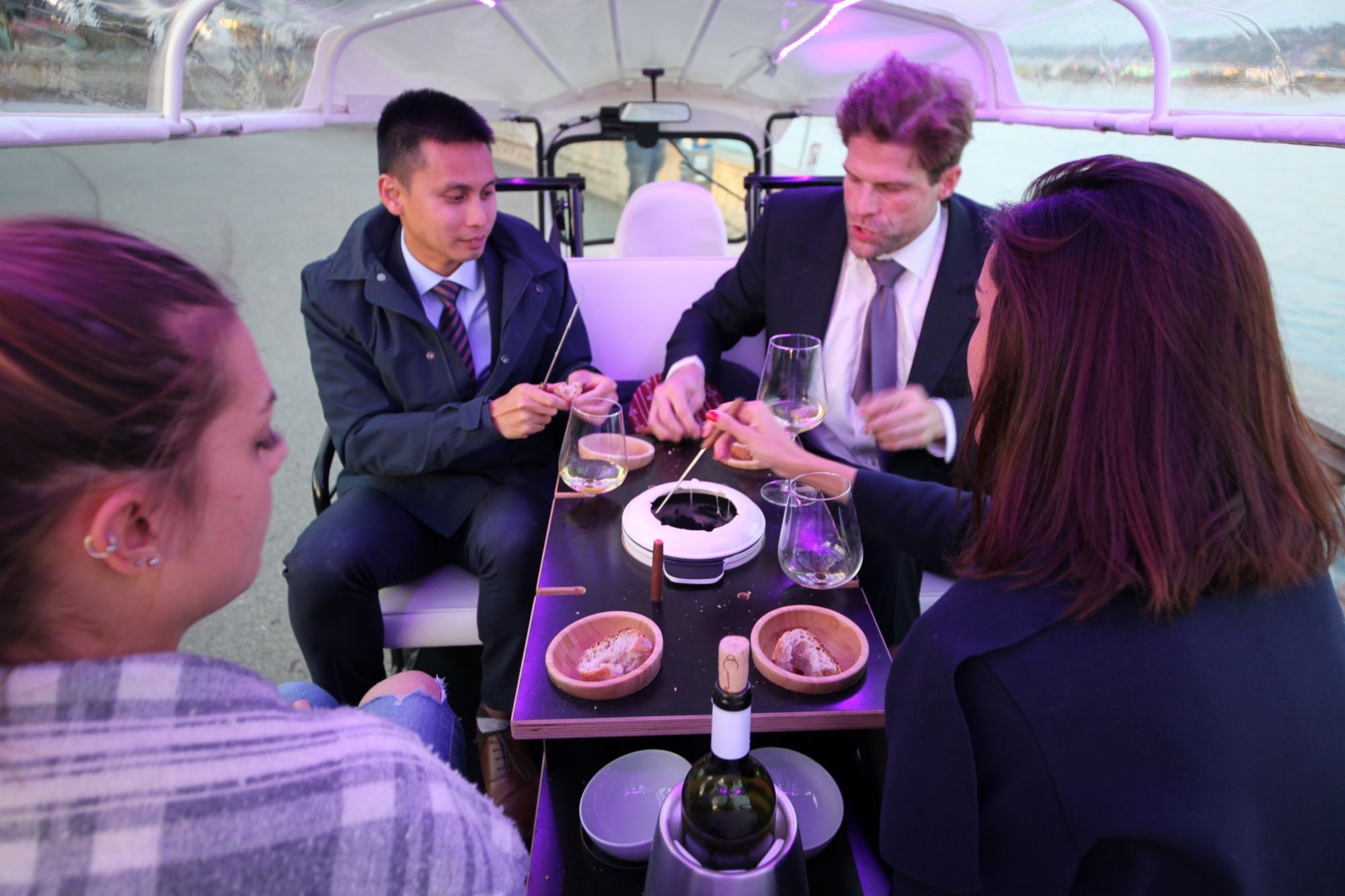 ETukTuk Fondue Tour a Ginevra