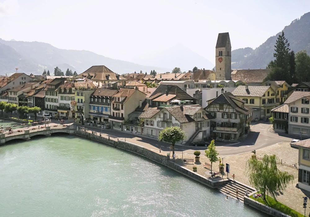 Unterseen Photo: Switzerland Tourism / Raffael Waldner