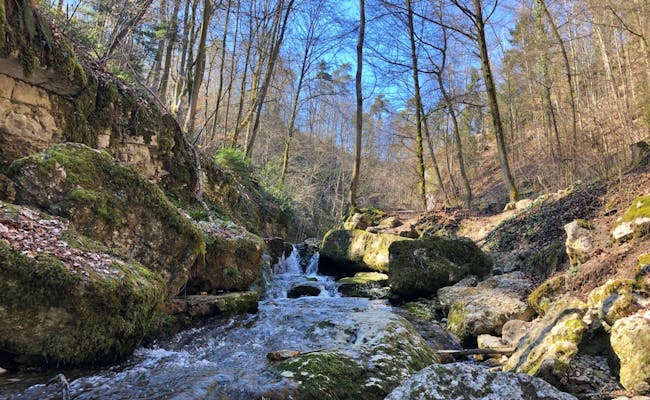  The Verena stream leads to the gorge (Photo: Seraina Zellweger)